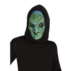 CARETA BRUJA CON CAPUCHA INFANTIL 2