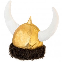 CASCO VIKINGO DE TELA