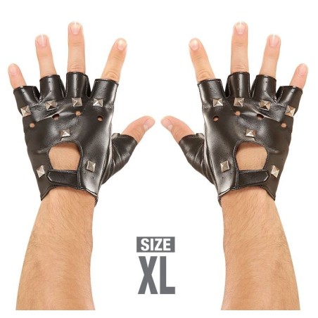 GUANTES  SIN DEDOS TACHUELAS