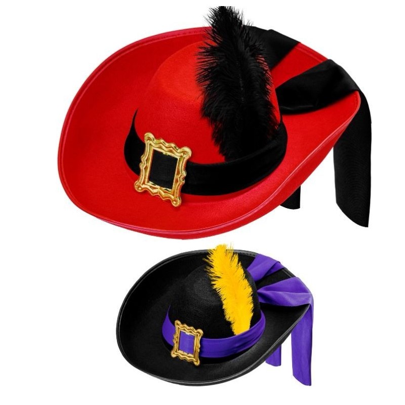 SOMBRERO MOSQUETERO ADULTO