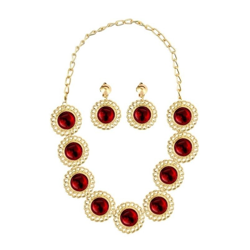 COLLAR Y PENDIENTES REINA REINA 