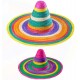 SOMBRERO MEJICANO PAJA MULTICOLOR 50 CM