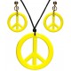 COLLAR Y PENDIENTES DE HIPPIE