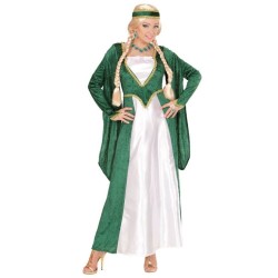 DISFRAZ DE PRINCESA MEDIEVAL MUJER 2