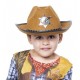 SOMBRERO SHERIFF INFANTIL