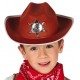 SOMBRERO SHERIFF INFANTIL