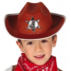 SOMBRERO SHERIFF INFANTIL