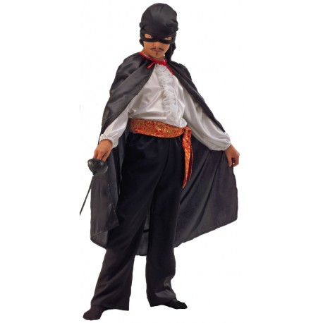 DISFRAZ DE EL ZORRO INFANTIL