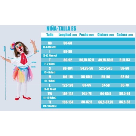 DISFRAZ DE PRINCESA AZUL INFANTIL