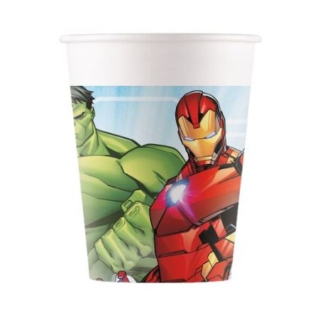 VASOS PAPEL AVENGERS 200 ML