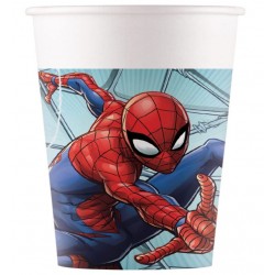 VASOS PAPEL SPIDERMAN 200 ML