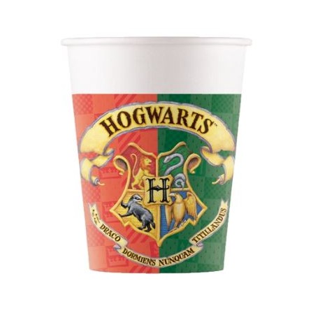 VASOS PAPEL HARRY POTTER 200 ML