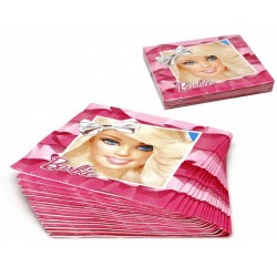 SERVILLETAS DE PAPEL BARBIE 33 X 33