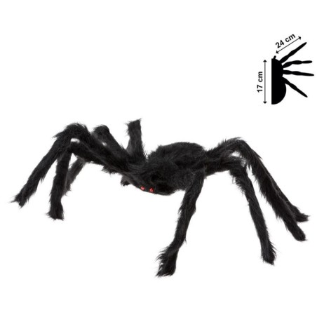ARAÑA DECORATIVA DE PLÁSTICO