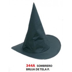 SOMBRERO BRUJA DE TELA INFANTIL