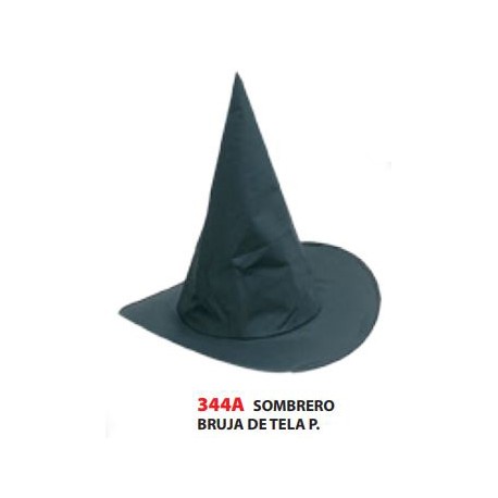 SOMBRERO BRUJA DE TELA INFANTIL