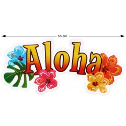 CARTEL "ALOHA" HAWAIANAO