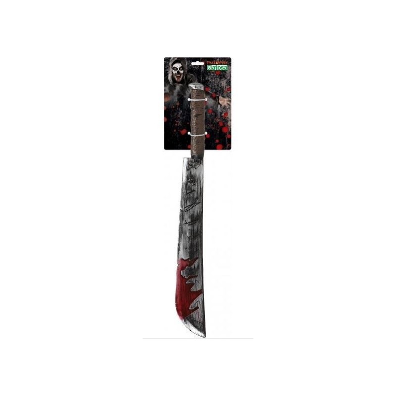 MACHETE GIGANTE ENSANGRENTADO