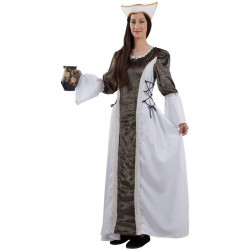 DISFRAZ DE PRINCESA MEDIEVAL MUJER