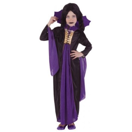 DISFRAZ DE VAMPIRESA INFANTIL