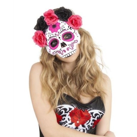 CARETA KATRINA CON FLORES