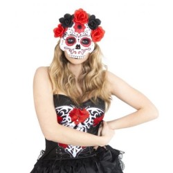 CARETA KATRINA CON FLORES 2