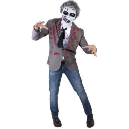 DISFRAZ DE ZOMBIE BUSINESS ADULTO