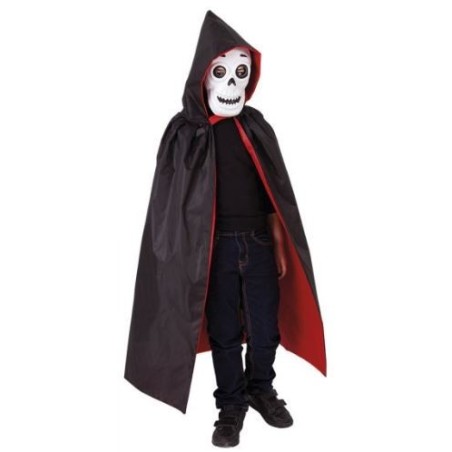 DISFRAZ CALAVERA ENCAPUCHADA INFANTIL