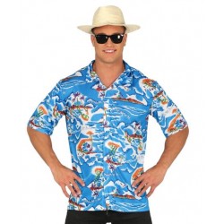 CAMISA HAWAIANA ADULTO