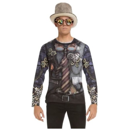 CAMISETA  STEAMPUNK ADULTO