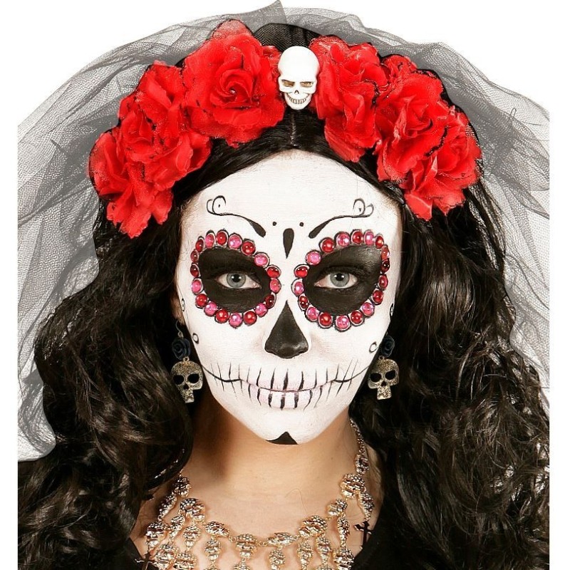 PENDIENTES DE CALAVERA DORADOS