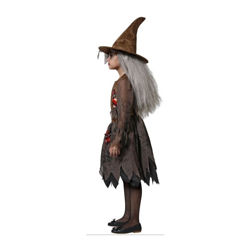DISFRAZ DE BRUJA MALVADA INFANTIL