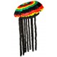 GORRO RASTAFARI CON RASTAS