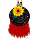 SOMBRERO DE PAYASO CON PELO Y GIRASOL