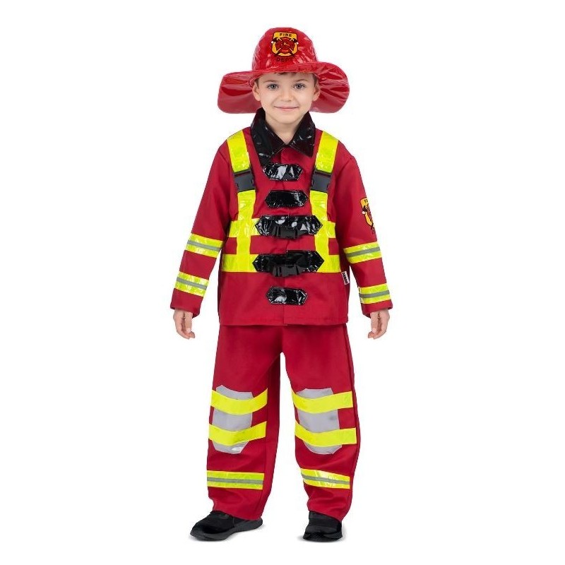 DISFRAZ DE BOMBERO NIÑO