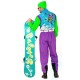 DISFRAZ DE SNOWBOARDER ADULTO