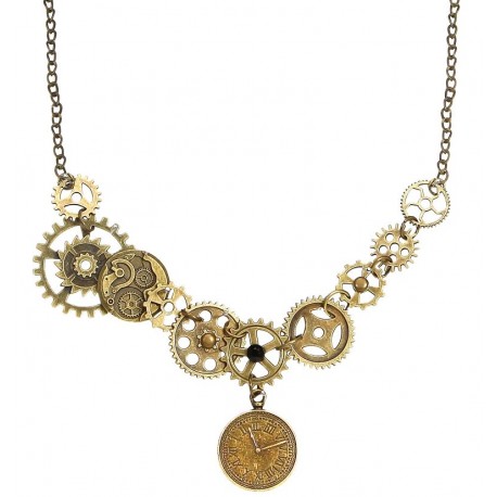 COLLAR STEAMPUNK MUJER