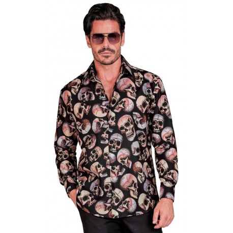 CAMISA CALAVERAS DE HOMBRE