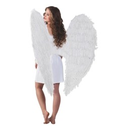 ALAS DE PLUMAS 120X120 CM 2