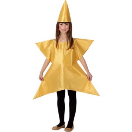 DISFRAZ DE ESTRELLA DE NAVIDAD INFANTIL