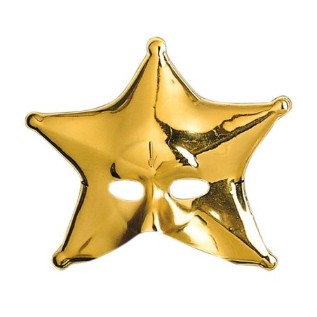 CARETA ESTRELLA DORADA ADULTO