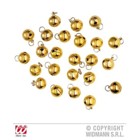 CASCABELES 15 MM DORADOS
