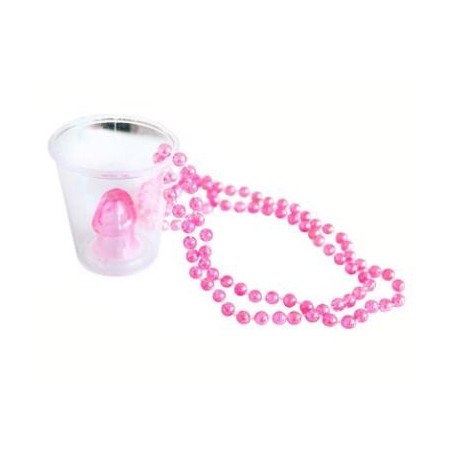 COLLAR VASO CHUPITO CON LUZ