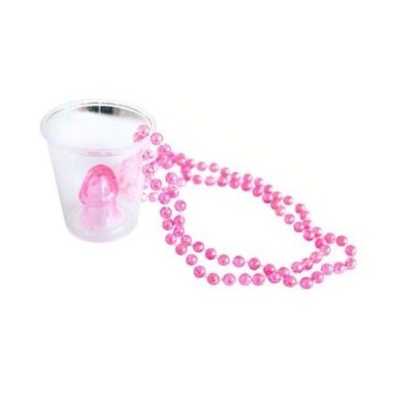 COLLAR VASO CHUPITO CON LUZ