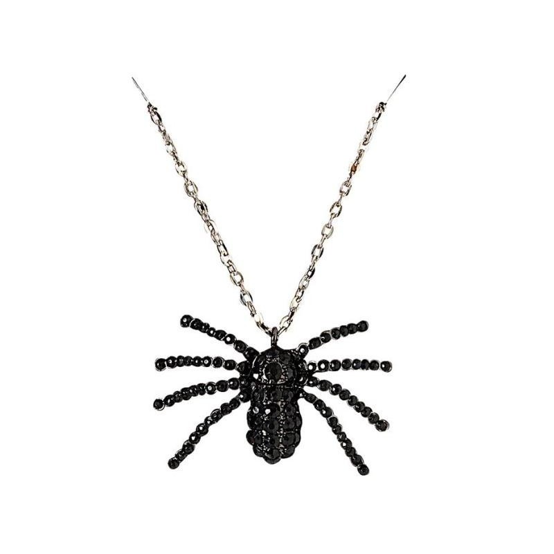 COLLAR ARAÑA NEGRA                                