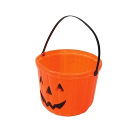 CUBO CALABAZA PARA CHUCHES PVC