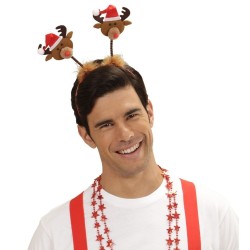 DIADEMA RENO PAPÁ NOEL 2