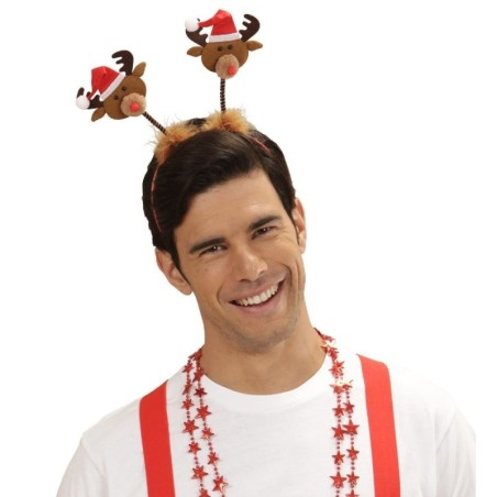 DIADEMA RENO PAPÁ NOEL