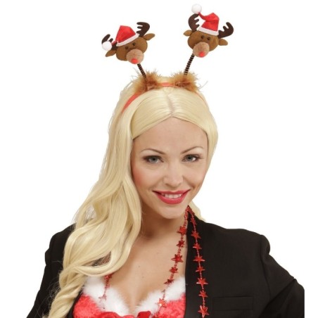 DIADEMA RENO PAPÁ NOEL