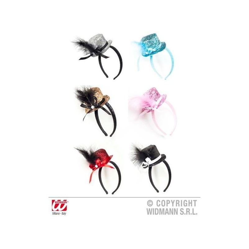 DIADEMAS MINI SOMBRERO